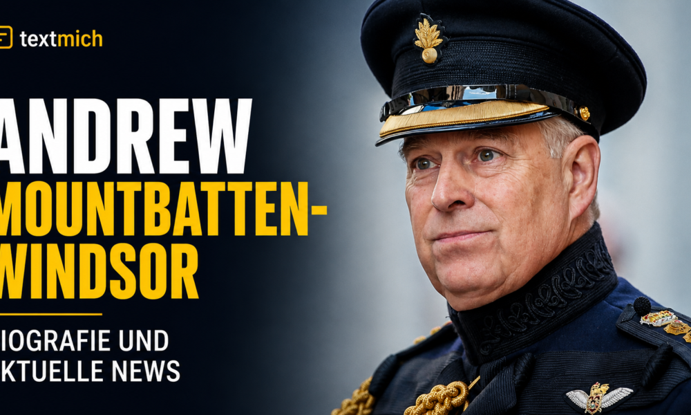 Andrew Mountbatten-Windsor bei einem öffentlichen Auftritt – Biografie und aktuelle Informationen über den ehemaligen Prinzen