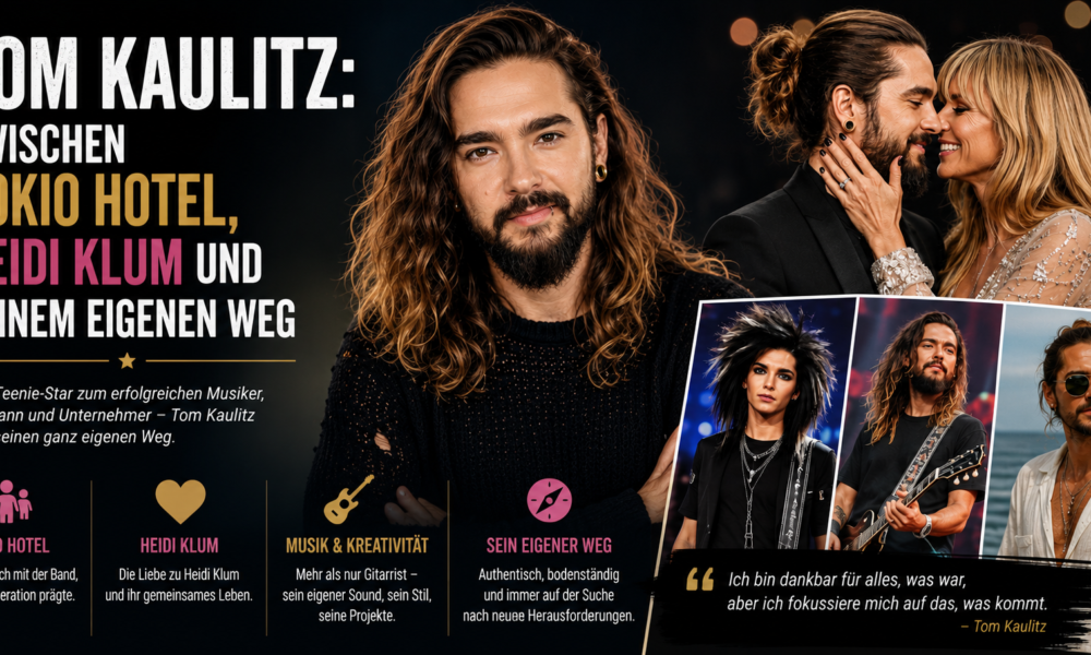 Tom Kaulitz, Gitarrist der Band Tokio Hotel
