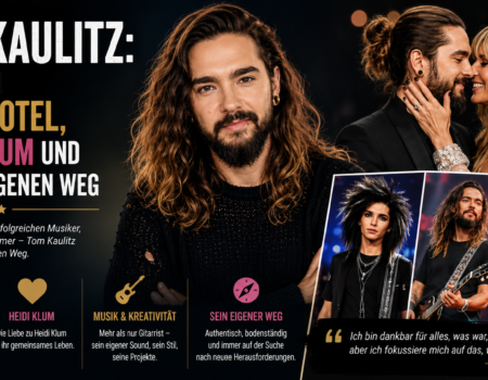 Tom Kaulitz, Gitarrist der Band Tokio Hotel